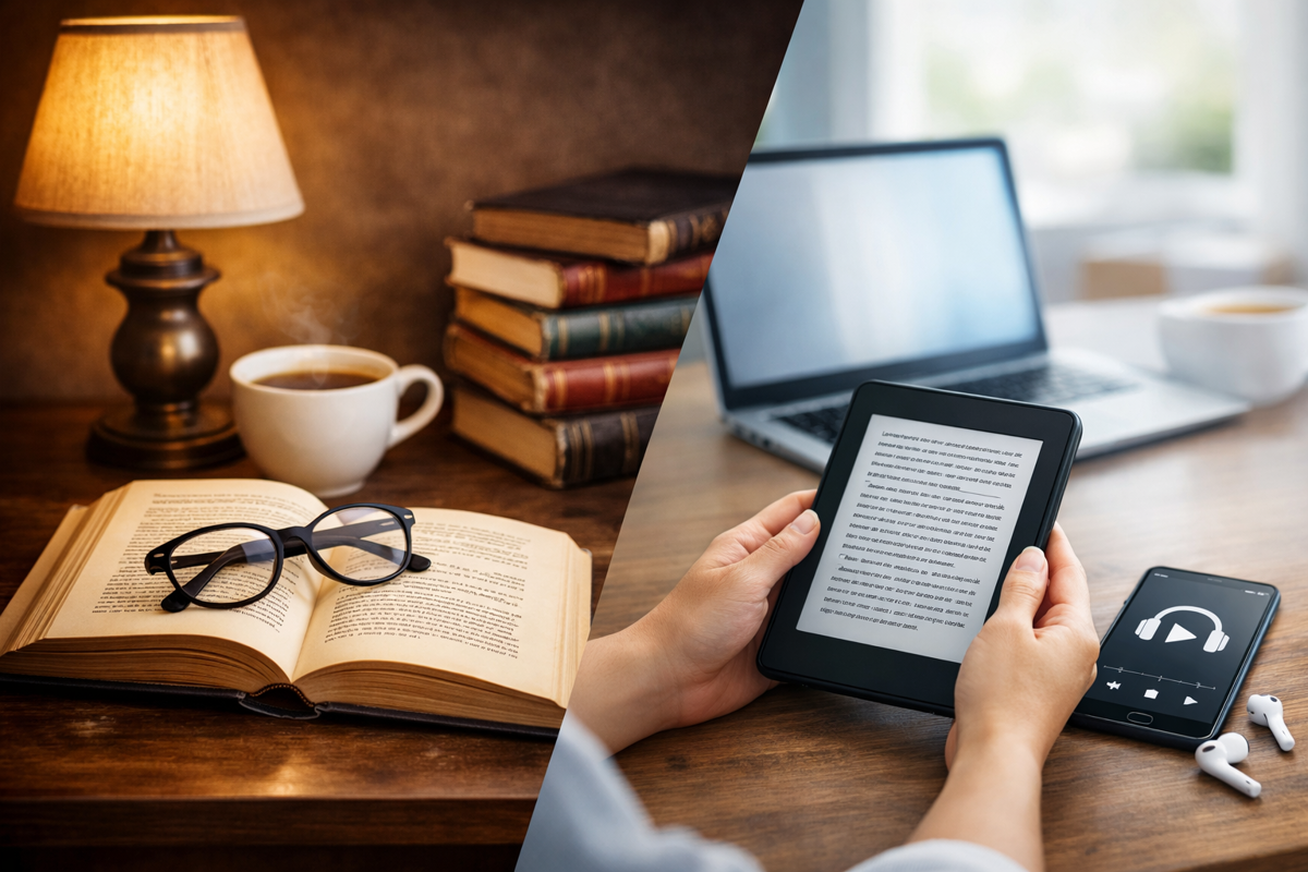 Changement des habitudes de lecture