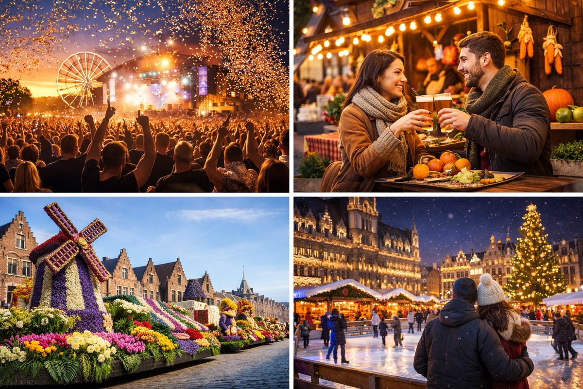 Les festivals et événements saisonniers en Belgique