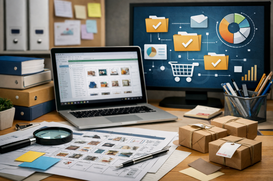 Pour ceux qui veulent organiser leur fichier produits mais n’arrivent pas à démarrer